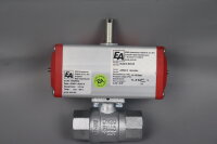 END-Armaturen KA24-EE43 EE620432 pneumatischer Schwenkantrieb 0-16bar 3/4" Unused