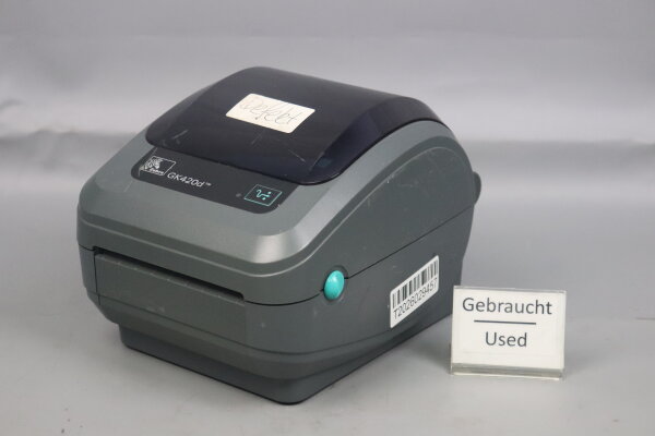 Zebra Technologies GK420d Thermodirekt-Etikettendrucker 2,92A 24VDC Defekt
