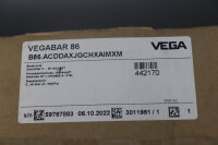 VEGA VEGABAR 86 B86.ACDDAXJGCHXAIMXM Pressure Transmitter 4... 20 mA Unused OVP