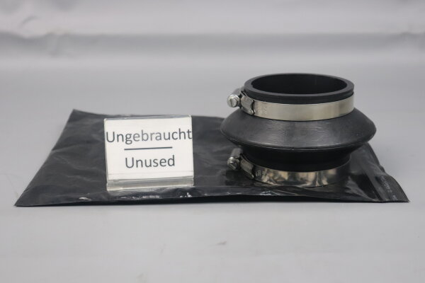 Leybold 27223 Ausgleichselement CR mit eingegossenem St&uuml;tzring DN 63 ISO-K Unused