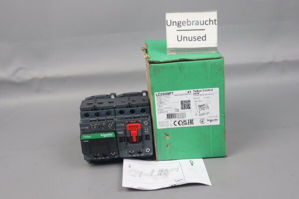 Schneider Electric LC2D09F7 Wendesch&uuml;tz 038338 4KW/400V 110V 50/60Hz Unused OVP