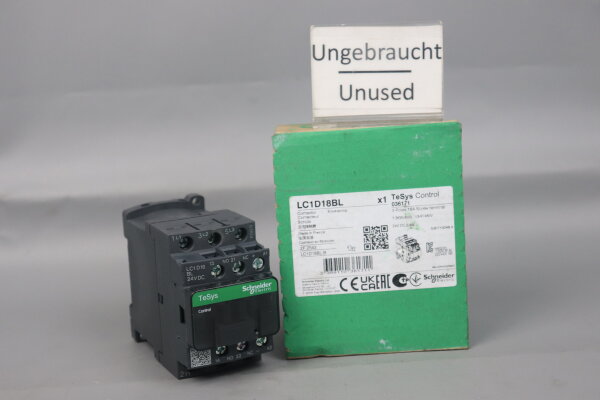 Schneider Electric LC1D18BL Contactor 036171  7.5kW/400V 24VDC Unused OVP