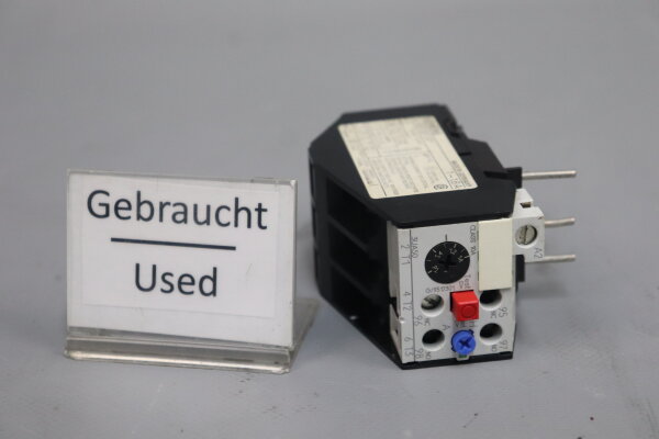 Siemens 3UA50 00-1A &Uuml;berlastungsrelais Used