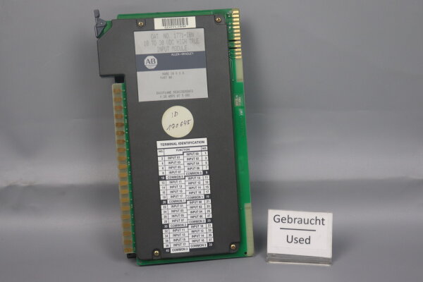 Allen Bradley 1771-IBN Analog Input Module 10-30VDC Used