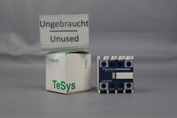 Schneider electric LA1DZ31 Inst. contact block 023652 Unused OVP