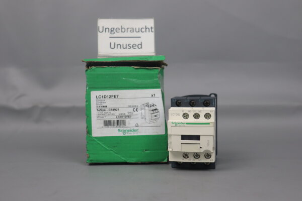 Schneider Electric LC1D12FE7 Sch&uuml;tz 034921 115VAC 50/60Hz Unused