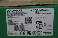 Schneider Electric LC1D40AFE7 Contactor 940836 40A 440V (115VAC) Unused OVP