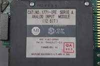Allen Bradley 1771-IFE A 966317-01 Analog Input modul...