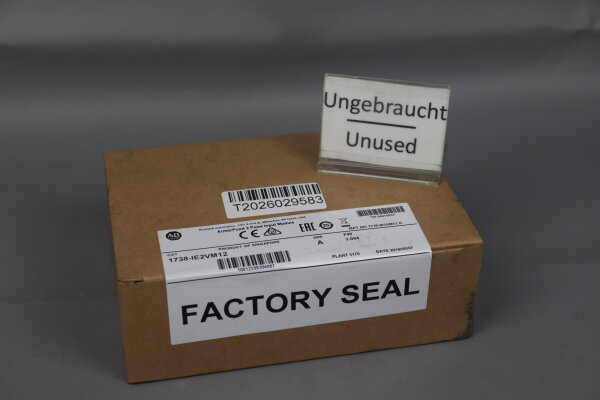 Allen Bradley 1738IE2VM12 A Armorpoint 2 Point Input Module 1738-IE2VM12 ASealed