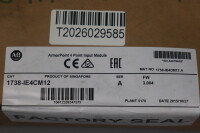 Allen Bradley 1738IE4CM12 A Armorpoint 4 Point Input Module 1738-IE4CM12 A Sealed