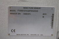 Emerson F100S131CQFNGZZZZ Micro Motion F100S Coriolis Messsystem 40bar Unused