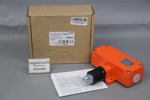 Steute ZS 75 2&Ouml; W Seilzugschalter 1048441 400V 6A Typ 3 Unused OVP