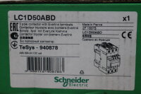 Schneider Electric LC1D50ABD 3 pol. mit Everlink Klemme 940878 Unused OVP