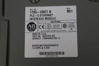 Allen Bradley 1785-ENET B PLC-5 ETHERNET Interface Module Rev.B01 Unused OVP