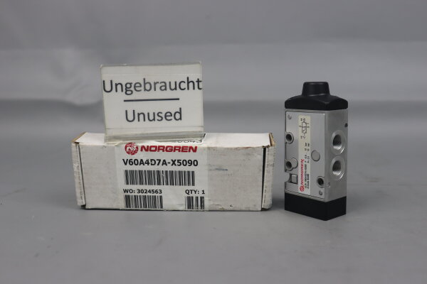 Norgren V60A4D7A-X5090 3/2-Wegeventil Unused OVP