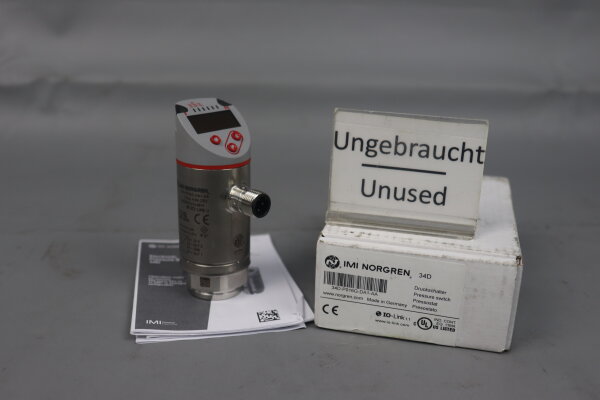 IMI Norgen 34D-P016G-DA1-AA Elektronischer Druckschalter C1126K-BA-2103 Unused OVP