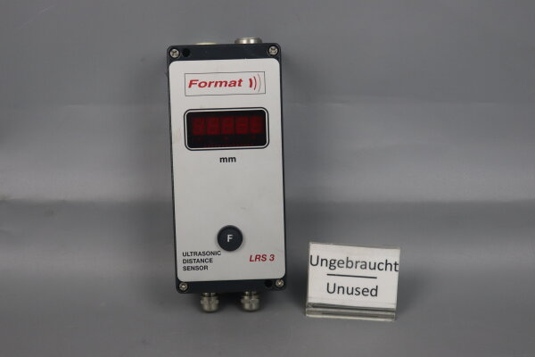 Format LRS 3P Ultraschall-Abstandssensor 282-1.201 Unused