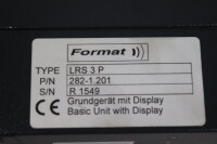 Format LRS 3P Ultrasonic Distance sensor 282-1.201 Unused