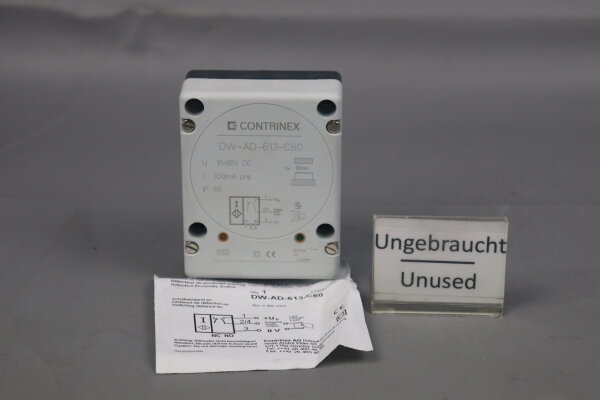 Contrinex DW-AD-613-C80 Inductive sensor 10-65V DC Unused