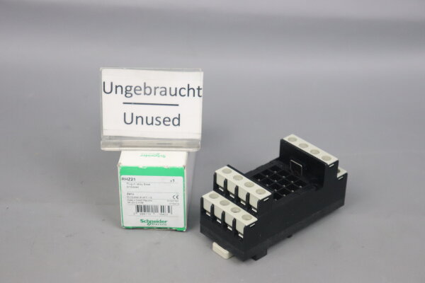 Schneider Electric RHZ 21 Relais Sockel RHZ21 016403 Unused OVP