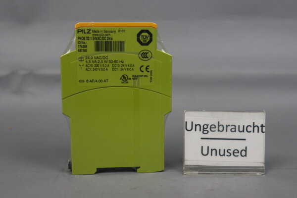 Pilz PNOZ X2.1 24VAC/DC 2n/o Sicherheitsrelais 774306 Sealed