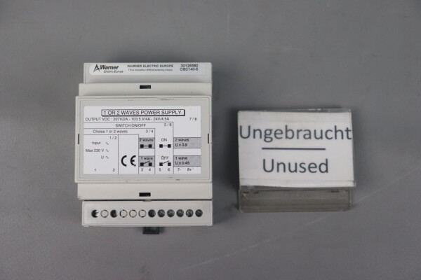 Warner Electric CBC-140-5  Stromversorgung 30126582 Unused
