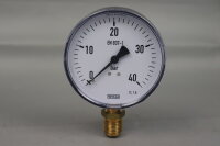 Wika 7178787 Manometer 111.10.100 40 bar G1/2B Unused OVP