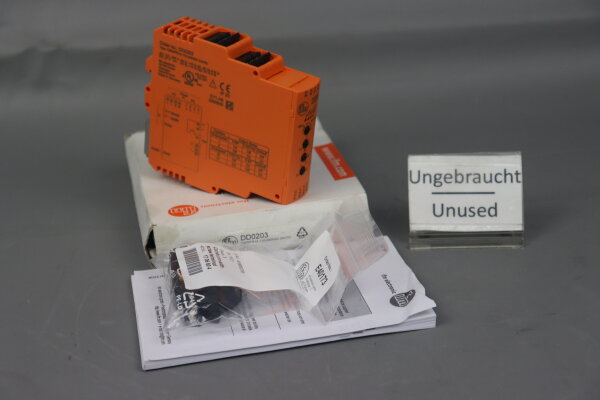 Ifm Electronic DD0203 Speed Monitor D200/FR1A 110-240VAC 24VDC Unused OVP