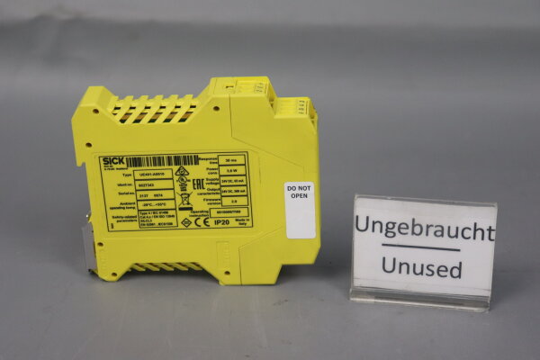 Sick UE401-A0010 Sicherheitsrelais 6027343 Unused