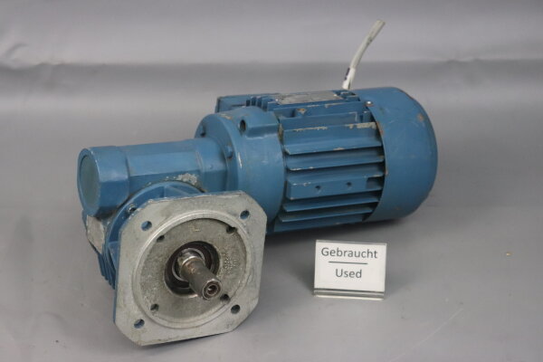 Mannesmann Demag 4AP71-4 Getriebemotor MVF49 0,37KW 1370rpm 50Hz 220/380V Used