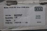 WIKA 9022597 Manometer 213.53.100 10bar  G1/2B dolne...