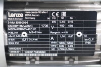 Lenze G50BB111MVAR2C Getriebemotor MSEMABR063-42C1C...