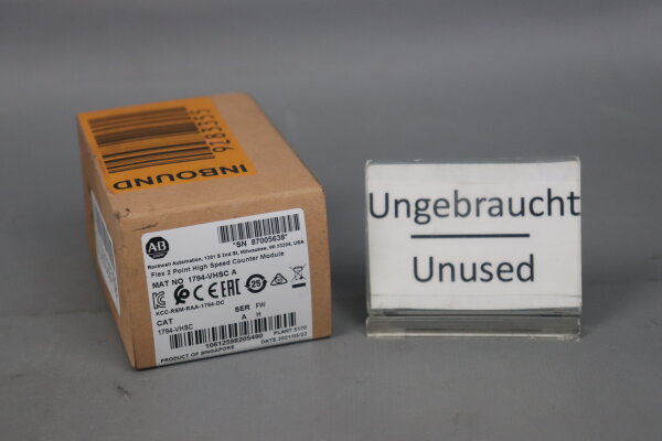 Allen Bradley 1794-VHSC Flex 2 Point High-Speed Counter Module Ser. A Sealed