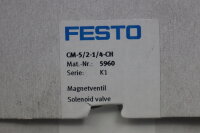 FESTO CM-5/2-1/4-CH Magnetventil 5960 Unused OVP