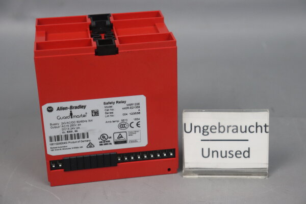 Allen Bradley MSR122E Sicherheitsrelais  440R-E21358 Ser. A Unused