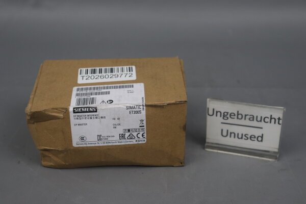 Siemens SIMATIC ET 200S 6ES7138-4HA00-0AB0 FS:03 Master connection Sealed