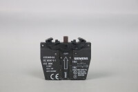 Siemens 3SB3400-0A Kontaktblock 1 Schließer, 1 Öffner 400V 10A Unused