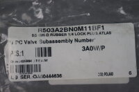 Numatics R503A2BN0M11BF1 5/2 GH-D Rubber 1/4 Lock Plug Atlas Unused