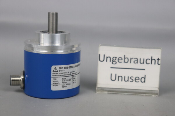 Wolke DIG 58B-2500-AB-I05-SC8-D78 Inkrementaler Drehgeber 2500rpm Unused