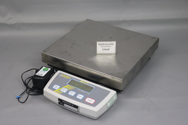 Kern DE60K1D Plattformwaage 30/60Kg d=1/2g 32x31cm + LG150060EP Used