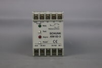 SCHUNK KM 02-3 Sicherheitsrelais KM02-3 115VAC 60Hz Unused