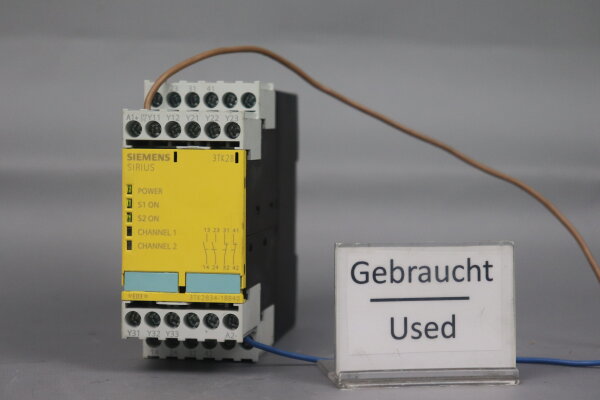 Siemens 3TK2834-1BB40 Sicherheitsschaltger&auml;t 24V 3W E:03 Used