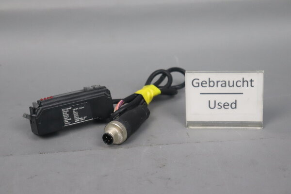 Keyence CZ-V21AP Fiber Optic Sensor with Connector (without cover) Used