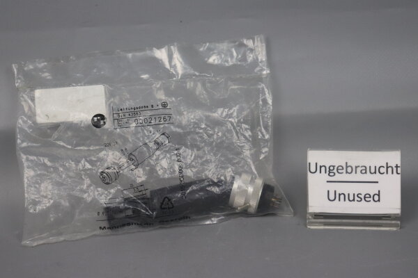 Mannesmann Rexroth 00021267 Connector DIN 43563 Unused OVP