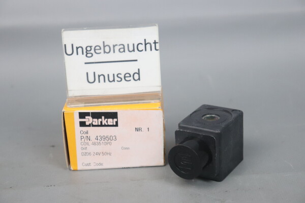Parker 439503 coil DZ06 24V 50Hz Unused OVP