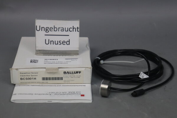 Balluff BCS001H Capacitive Sensor BCS D22T408-XXS10C-EP02-GZ01-002 Unused OVP