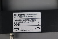 Di-soric OGWSD 100 P3K-TSSL Rahmenlichtschranke 18-35VDC 200mA NO/NC Unused OVP