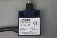 Steute E 12 WKUS Positionsschalter 12.7.04.9.07 250V 5A 2m Unused