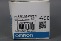 Omron E3X-DA41RM-S Photoelectric Sensors 27Z13M 12-24 VDC 3 m Unused OVP