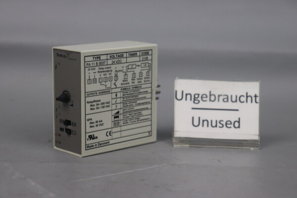 Telco PA 11 B 303T Photoelectric Amplifier PA11B303T 24VDC Unused